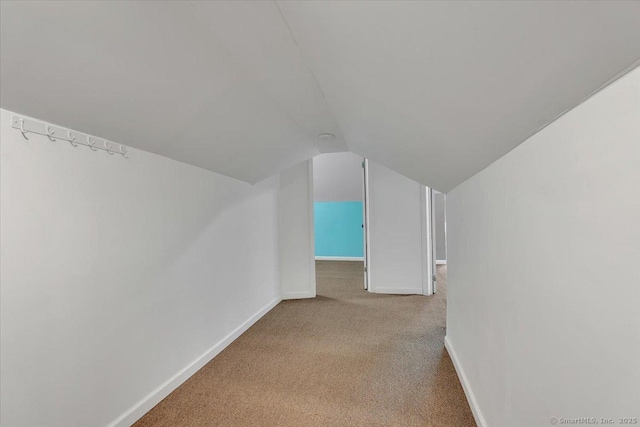 171 Lincoln St, Middletown, CT 06457 - bonus room featuring vaulted ceiling and carpet flooring
