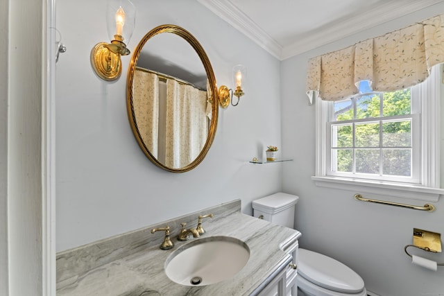 46 Tally Ho Rd, Ridgefield, CT 06877 - full bathroom featuring vanity and crown molding