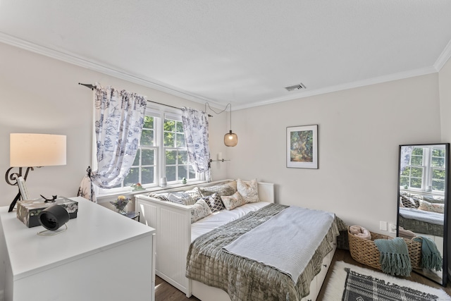 46 Tally Ho Rd, Ridgefield, CT 06877 - bedroom with ornamental molding and wood finished floors