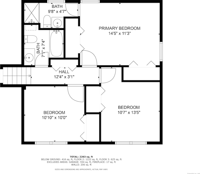 140 Braeside Dr, Hamden, CT 06514 - view of floor plan / room layout
