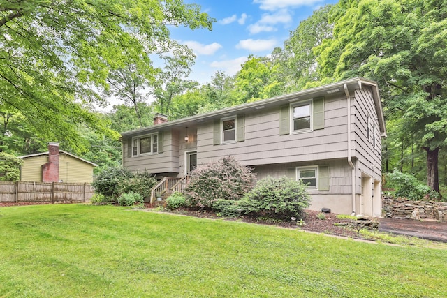 43 Phelps Rd, Marlborough, CT 06447 - bi-level home with a chimney