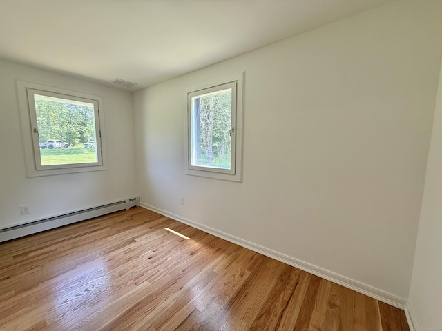 249 Wall St, Hebron, CT 06248 - spare room with healthy amount of natural light and light wood finished floors