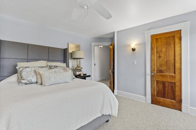 29 Circuit Ave, Waterbury, CT 06708 - bedroom featuring carpet and a ceiling fan