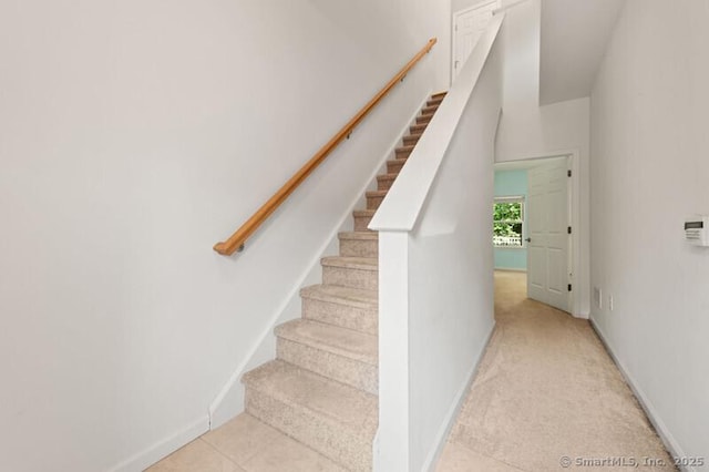 3 Riverview Ct Unit 3, Brookfield, CT 06804 - stairs with baseboards and carpet
