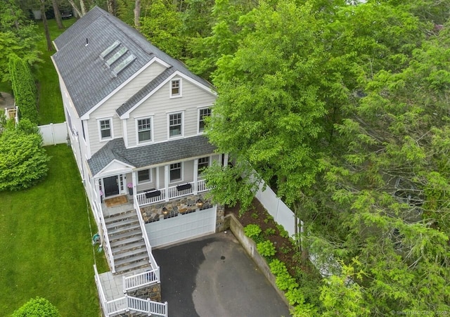 109 W Ave, Darien, CT 06820 - view from above of property