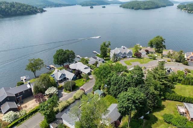 113 N Lake Shore Dr, Brookfield, CT 06804 - aerial perspective of suburban area featuring a nearby body of water