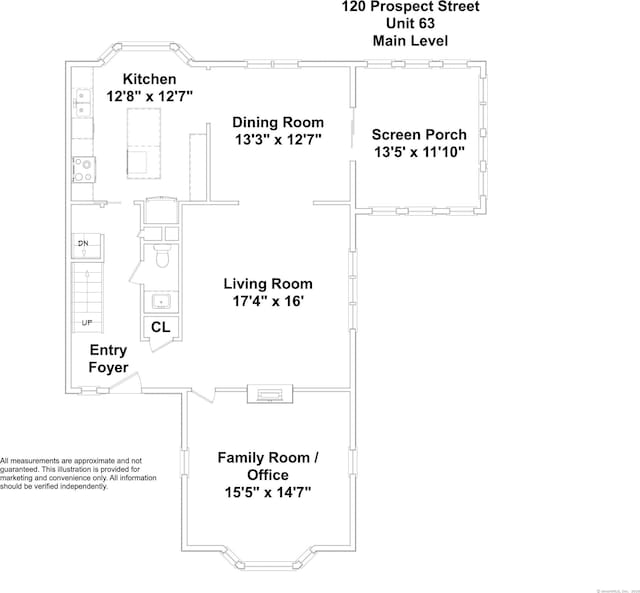 120 Prospect St Apt 63, Ridgefield, CT 06877 - view of property floor plan