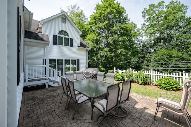 348 State Route 39, New Fairfield, CT 06812 - view of patio / terrace with outdoor dining area