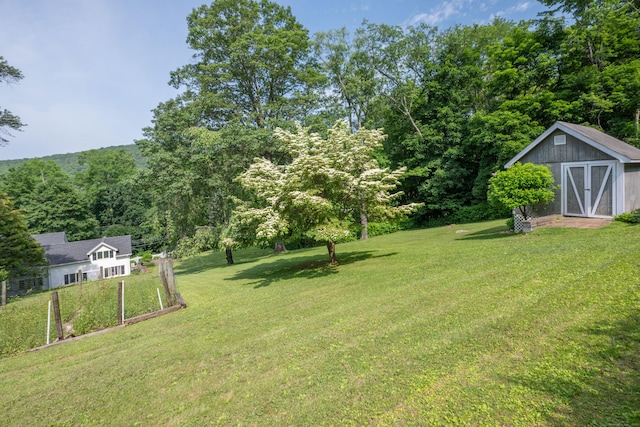 348 State Route 39, New Fairfield, CT 06812 - view of grassy yard with a storage unit