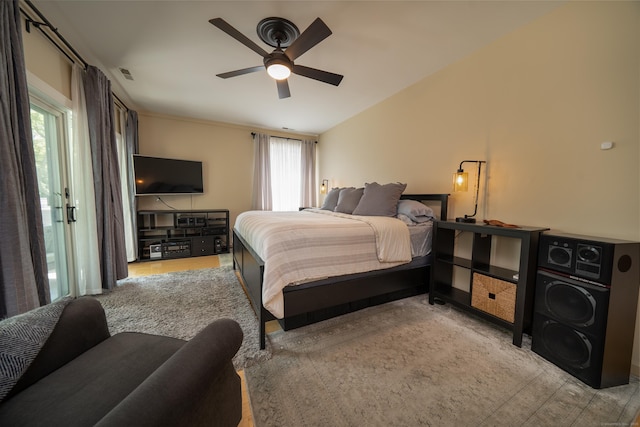 267 Melba St Apt B13, Milford, CT 06460 - bedroom with ceiling fan