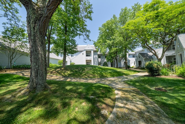 267 Melba St Apt B13, Milford, CT 06460 - view of green lawn featuring a residential view
