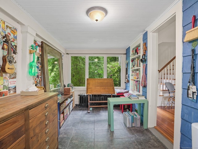 58 Riverdale Ave, Greenwich, CT 06831 - sunroom with radiator and plenty of natural light