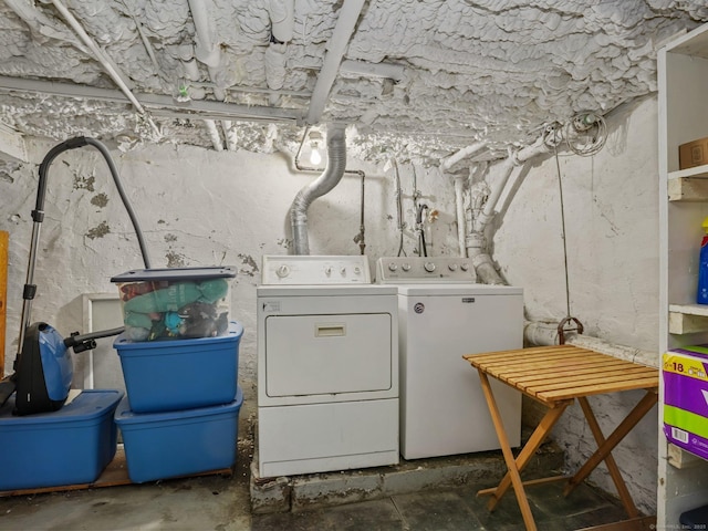 58 Riverdale Ave, Greenwich, CT 06831 - laundry room with washing machine and dryer