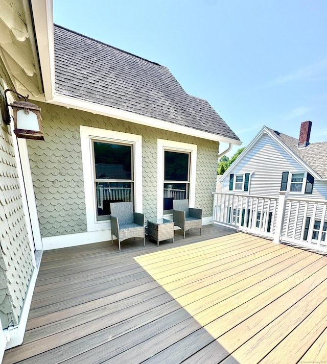 19 Prospect Hill Rd, Groton, CT 06340 - view of wooden terrace
