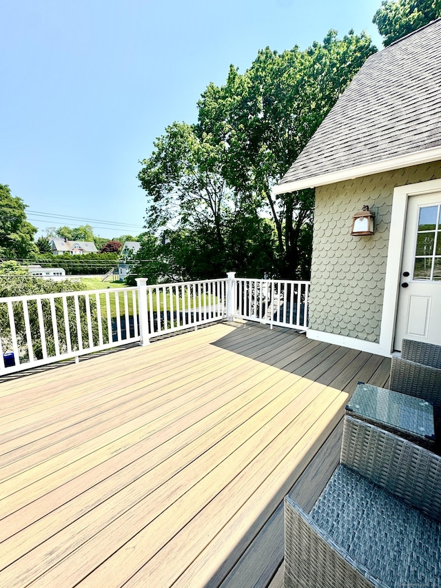 19 Prospect Hill Rd, Groton, CT 06340 - view of wooden deck