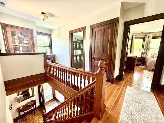 19 Prospect Hill Rd, Groton, CT 06340 - corridor featuring an upstairs landing and hardwood / wood-style floors