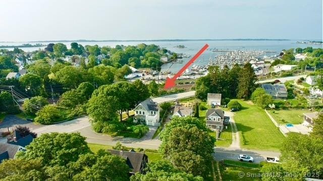 19 Prospect Hill Rd, Groton, CT 06340 - bird's eye view of a large body of water