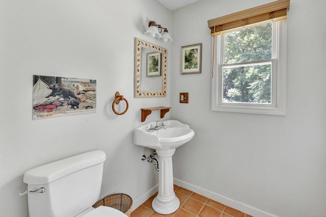 165 Booth Hill Rd, Trumbull, CT 06611 - bathroom featuring toilet and tile patterned floors