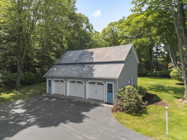 4 Johnny Cake Hill Rd, Old Lyme, CT 06371 - view of detached garage