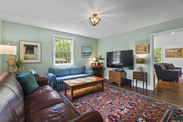 4 Johnny Cake Hill Rd, Old Lyme, CT 06371 - living area featuring wood finished floors and baseboards