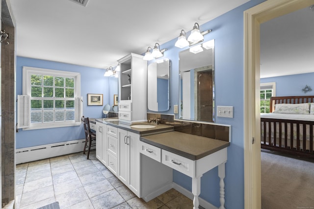 4 Johnny Cake Hill Rd, Old Lyme, CT 06371 - bathroom with a baseboard radiator and vanity