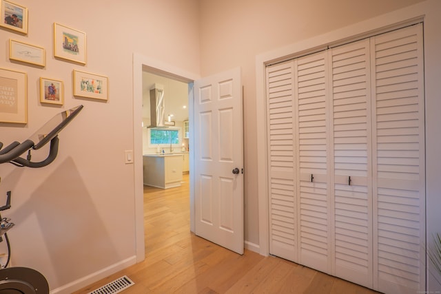 158 Stadley Rough Rd, Danbury, CT 06811 - hall with light wood finished floors and baseboards