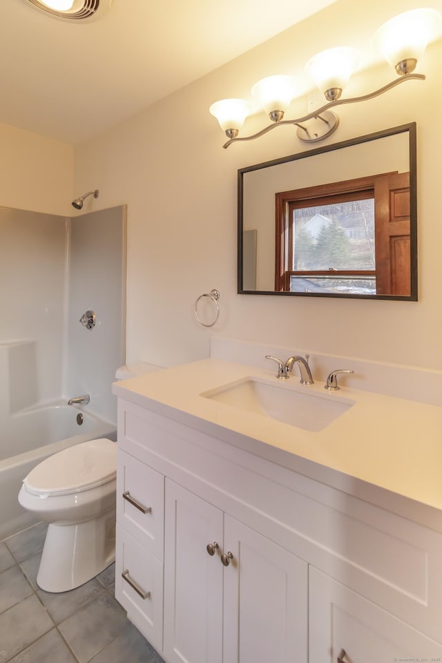 155 Melinda Ln, Bristol, CT 06010 - bathroom featuring tile patterned flooring, vanity, and tub / shower combination