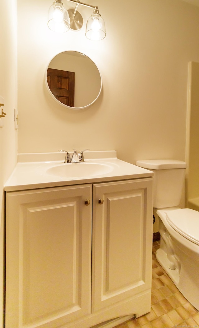 155 Melinda Ln, Bristol, CT 06010 - bathroom with vanity and toilet