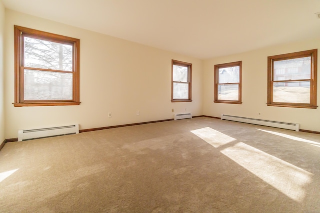 155 Melinda Ln, Bristol, CT 06010 - carpeted spare room with a baseboard heating unit