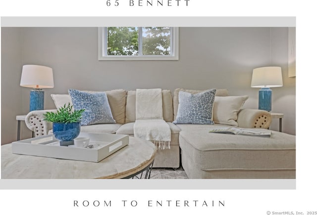 65 Bennett St, Fairfield, CT 06825 - view of living room