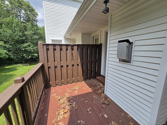244 Oakland St Apt F, Manchester, CT 06042 - view of wooden terrace
