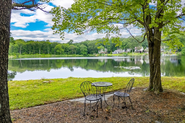 5 Lake Pt, Haddam, CT 06441 - water view featuring a heavily wooded area