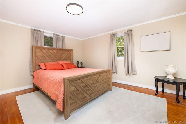 5 Lake Pt, Haddam, CT 06441 - bedroom with wood finished floors and ornamental molding