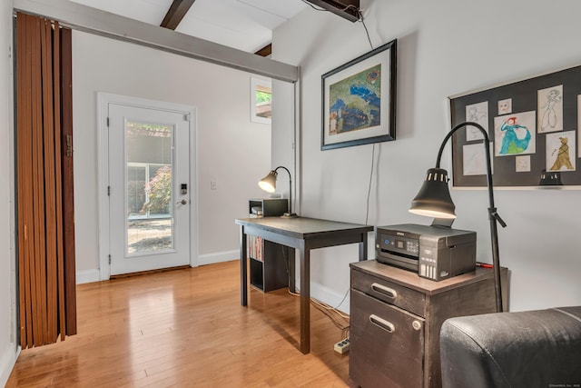 120 Highwoods Dr, Guilford, CT 06437 - office area with light wood finished floors and healthy amount of natural light