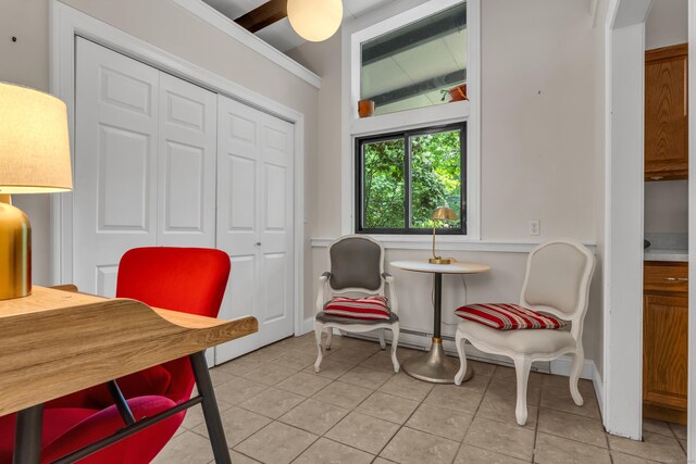 120 Highwoods Dr, Guilford, CT 06437 - sitting room featuring light tile patterned flooring