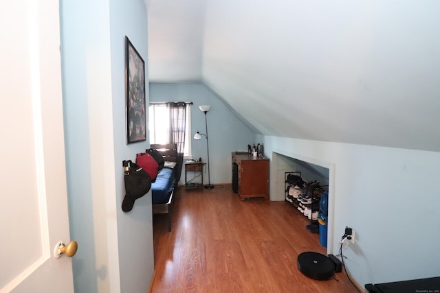 80 Longbranch Ave, Stratford, CT 06615 - home office featuring wood finished floors and lofted ceiling