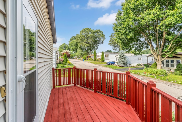 105 Woodland Park, Shelton, CT 06484 - deck featuring a residential view
