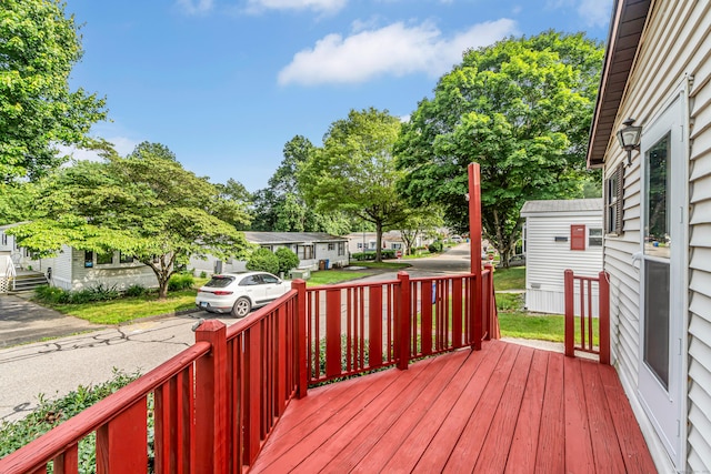 105 Woodland Park, Shelton, CT 06484 - view of wooden terrace