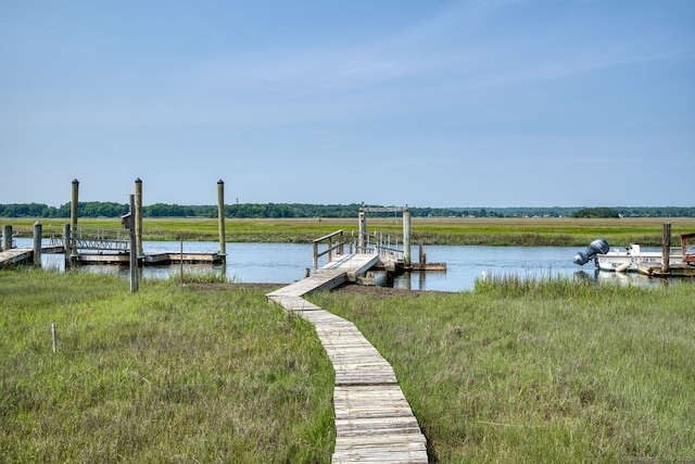 57 Circle Beach Rd, Madison, CT 06443 - dock area with a water view