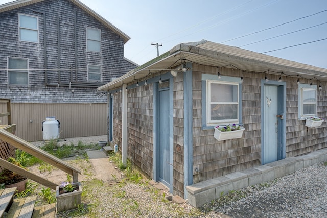 57 Circle Beach Rd, Madison, CT 06443 - view of side of property with an outdoor structure