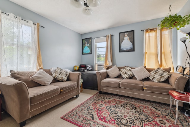 83 James St, New Haven, CT 06513 - living area with light colored carpet