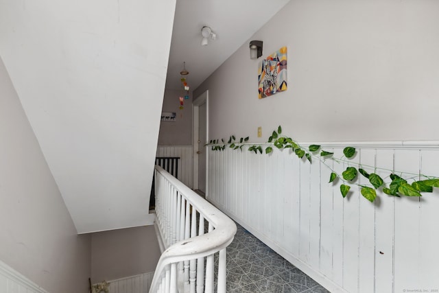 83 James St, New Haven, CT 06513 - stairway with wainscoting