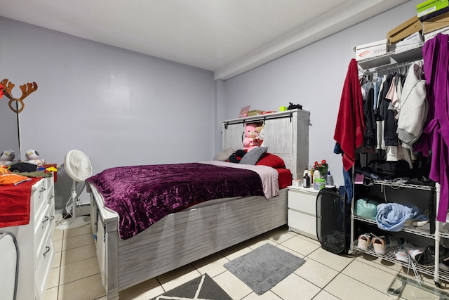 83 James St, New Haven, CT 06513 - bedroom with light tile patterned floors