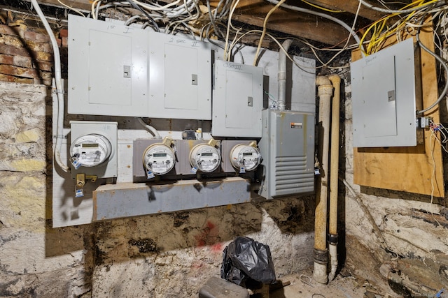 83 James St, New Haven, CT 06513 - utility room featuring electric panel