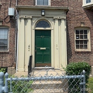 819 Connecticut Ave Unit 6, Bridgeport, CT 06607 - entrance to property with brick siding