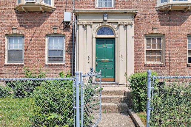 819 Connecticut Ave Unit 6, Bridgeport, CT 06607 - entrance to property with a gate and brick siding