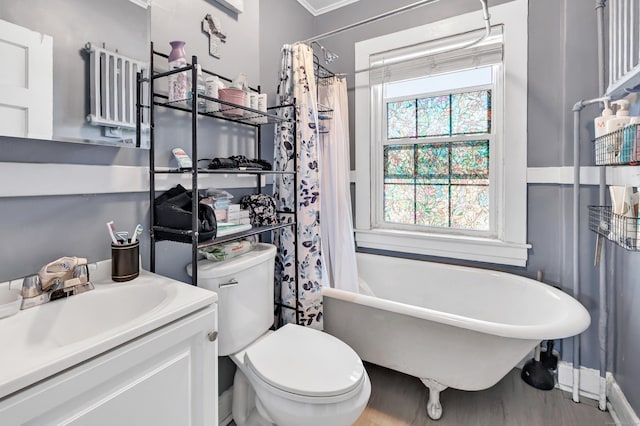 819 Connecticut Ave Unit 6, Bridgeport, CT 06607 - full bath featuring vanity and wood finished floors