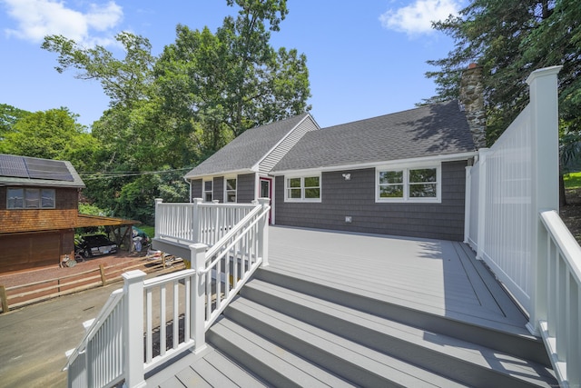 440 Lakeview Dr, Suffield, CT 06093 - view of deck