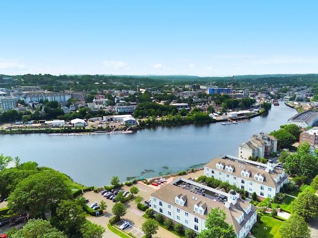 142 E Ave Unit A106, Norwalk, CT 06851 - drone / aerial view of a nearby body of water