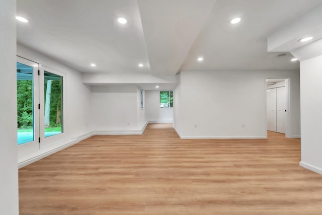 916 N Farms Rd, Wallingford, CT 06492 - unfurnished room featuring recessed lighting and light wood-style flooring